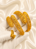 Bracelet 0016 – Bracelet jonc élégant plaqué or