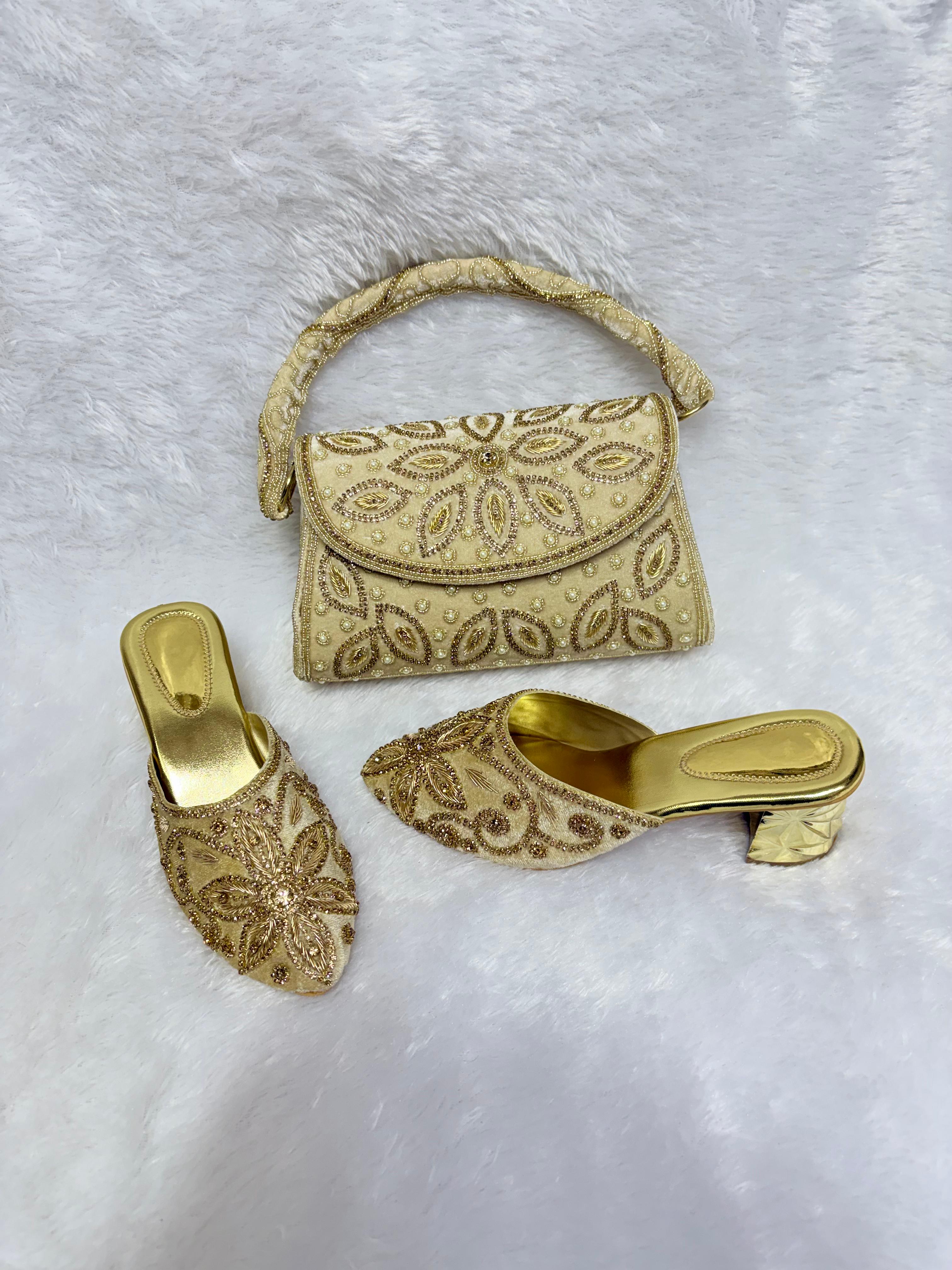 Conjunto de tacón y bolso 0003