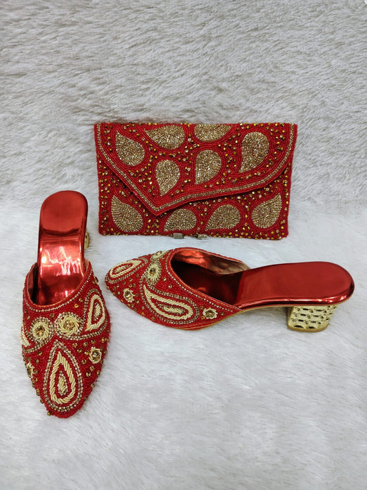 Ensemble talon et pochette 0022