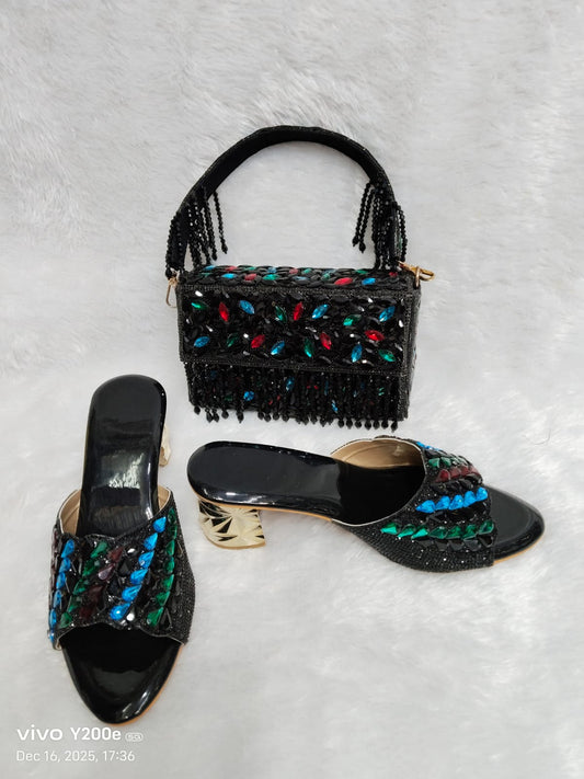 Ensemble talon et pochette 0028