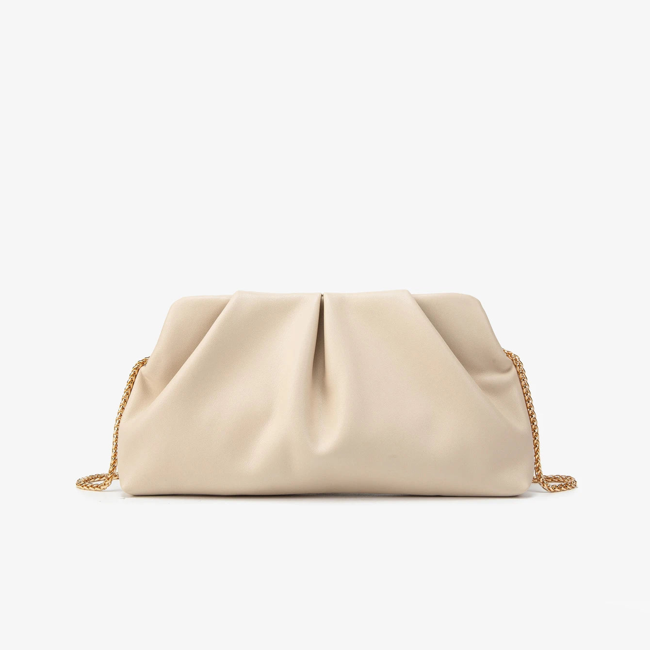 Elariah Luxury Chain Shoulder Clutch Bag – Elegant PU Leather Evening Purse for Weddings & Parties