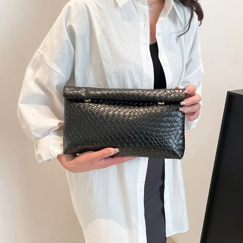 Elariah Women's Stone Pattern PU Leather Clutch Bag – Large Capacity Evening Handbag with Phone & Coin Pocket