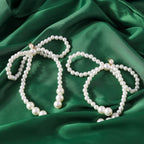 Collier ras du cou classique en perles d'imitation pour femme – Élégant collier de perles pour mariée et mariage