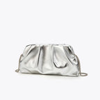 Elariah Luxury Chain Shoulder Clutch Bag – Elegant PU Leather Evening Purse for Weddings & Parties