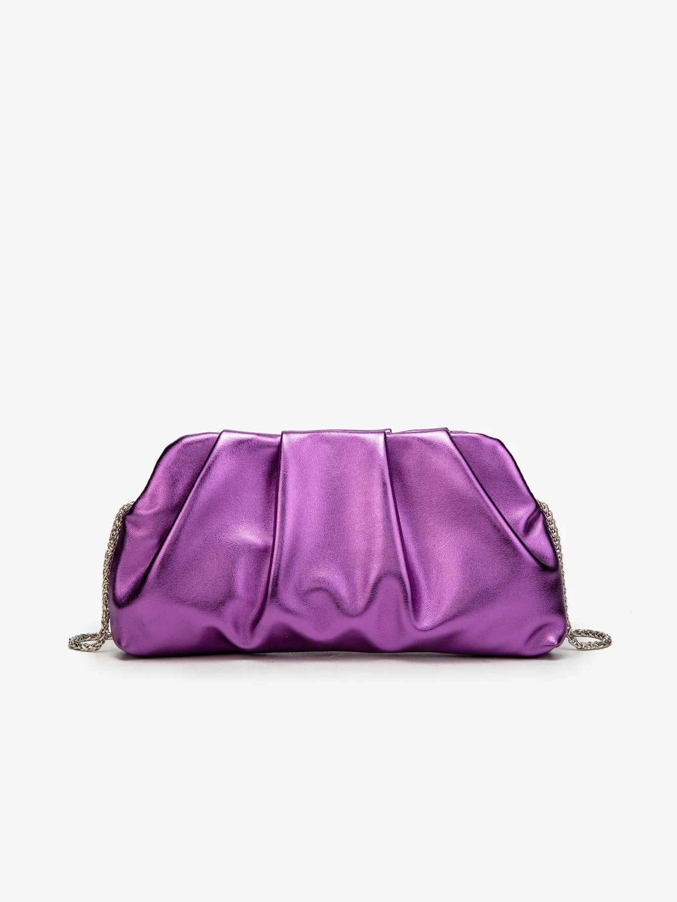 Elariah Luxury Chain Shoulder Clutch Bag – Elegant PU Leather Evening Purse for Weddings & Parties