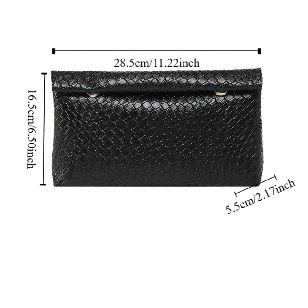 Elariah Women's Stone Pattern PU Leather Clutch Bag – Large Capacity Evening Handbag with Phone & Coin Pocket