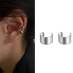 Pendientes de aro con flores de resina blanca y marrón de moda: diseño llamativo de gardenia