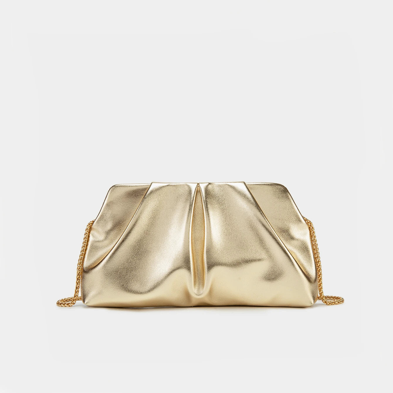 Elariah Luxury Chain Shoulder Clutch Bag – Elegant PU Leather Evening Purse for Weddings & Parties