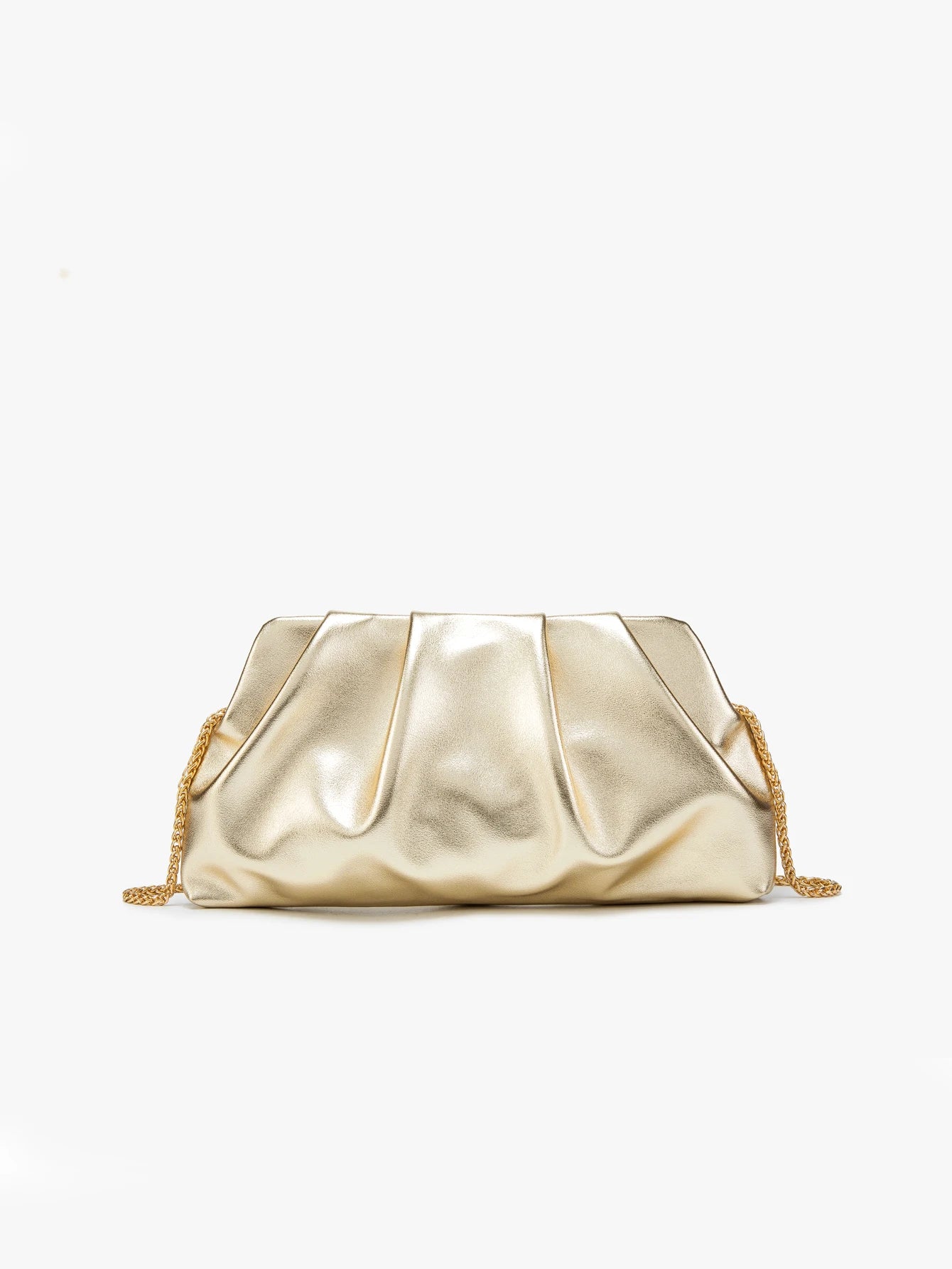 Elariah Luxury Chain Shoulder Clutch Bag – Elegant PU Leather Evening Purse for Weddings & Parties