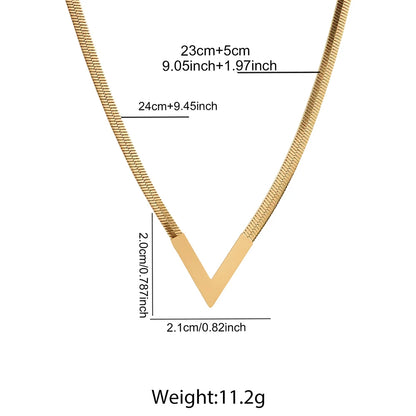 Geometric Stainless Steel Pendant Necklace – Minimalist Unisex Jewelry for Men & Women
