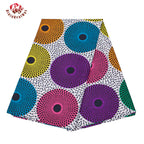 Elariah Ankara Wax Print Fabric – 6 Yards African Batik Polyester Material for Dresses, Sewing & Occasion Wear