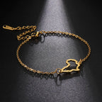 Collar con colgante de mapa africano de moda para mujer – Collar geométrico de acero inoxidable con la bandera de África, color oro, oro rosa o acero