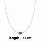 Collier de perles d'eau douce artistique et rétro – Pendentif bohème fait main