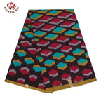 Elariah Ankara Wax Print Fabric – 6 Yards African Batik Polyester Material for Dresses, Sewing & Occasion Wear