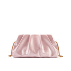 Elariah Luxury Chain Shoulder Clutch Bag – Elegant PU Leather Evening Purse for Weddings & Parties