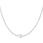 Collier de perles d'eau douce artistique et rétro – Pendentif bohème fait main