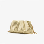 Elariah Luxury Chain Shoulder Clutch Bag – Elegant PU Leather Evening Purse for Weddings & Parties