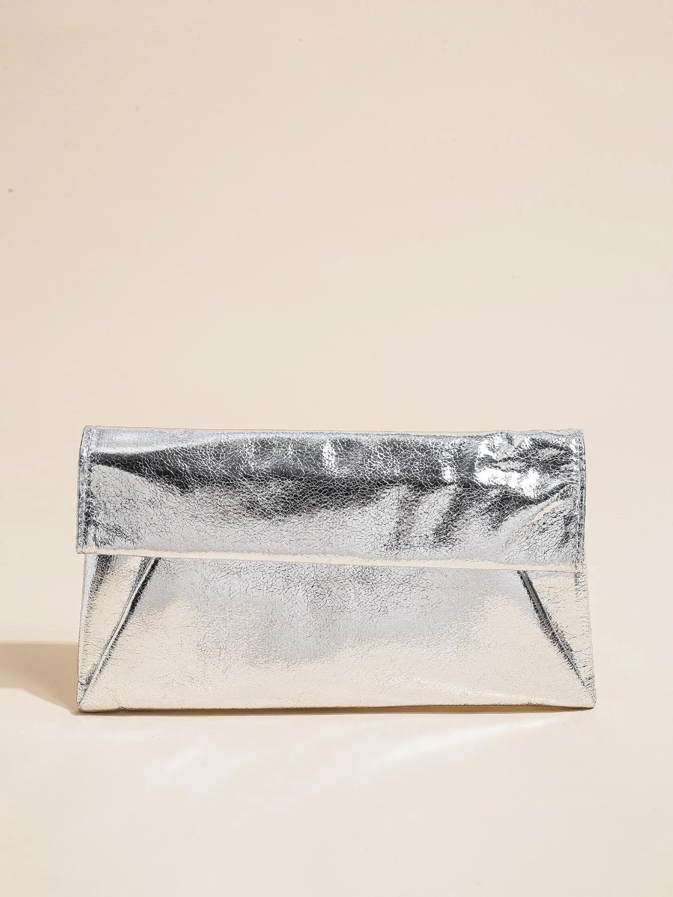 Elariah Women's Sparkle Envelope Clutch Bag – PU Leather Evening Handbag with Shoulder Chain for Weddings, Parties & Special Occasions