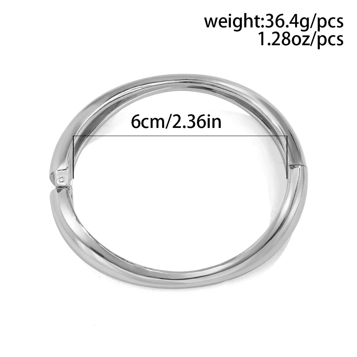 Vintage Punk Geometric Cuff Bangles – Gold & Silver Metal Bracelets for Women & Men