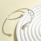 Pulsera geométrica vintage con forma de gota de agua para el brazo superior: brazalete ajustable para mujer
