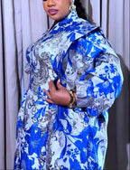 Luxury African Kaftan Dress for Women – Plus Size Dashiki Djellaba Maxi Gown | Wedding, Party & Occasion Wear