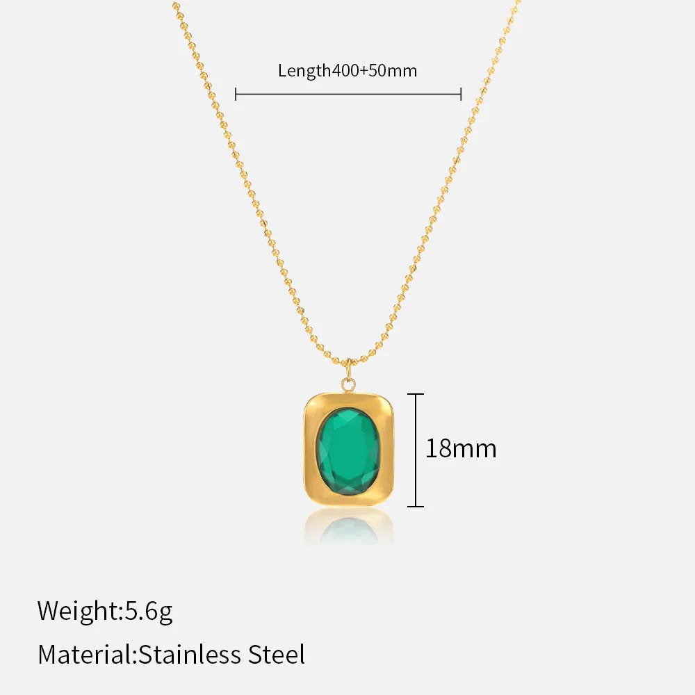 Collier vintage français étoile et lune – Chaîne pendentif céleste en acier inoxydable 316L (unisexe, doré) | ELARIAH
