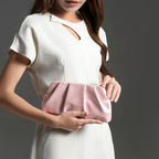 Elariah Luxury Chain Shoulder Clutch Bag – Elegant PU Leather Evening Purse for Weddings & Parties