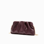 Elariah Luxury Chain Shoulder Clutch Bag – Elegant PU Leather Evening Purse for Weddings & Parties